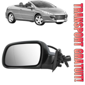 Oglinda Stanga PEUGEOT 307 CC (3B) din 2003 - 2009, Auto, Reglaj electric, Completa
