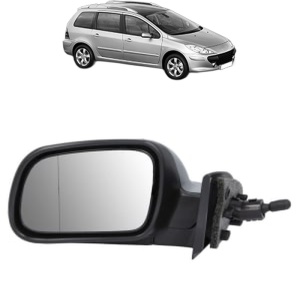 Oglinda Stanga PEUGEOT 307 SW (3H) din 2002 - 2009, Auto, Reglaj mecanic, Completa - Img 2