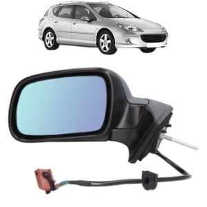 Oglinda Stanga PEUGEOT 407 SW (6E_, 6D_) din 2004 - 2010, Auto, Reglaj electric, Completa - Img 2