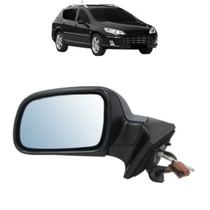Oglinda Stanga PEUGEOT 407 SW Estate Van (6E_) din 2009 - 2010, Auto, Reglaj electric, Completa - Img 2