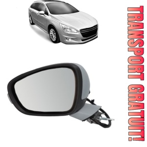 Oglinda Stanga PEUGEOT 508 SW Estate Van (8E_) din 2011 - 2018, Auto, Reglaj electric, Completa