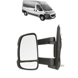 Oglinda Stanga PEUGEOT BOXER Bus din 2006 - 2023, Auto, Reglaj manual, Completa - Img 2