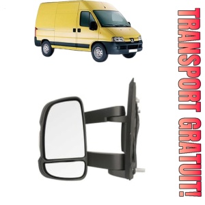 Oglinda Stanga PEUGEOT BOXER Van din 2006 - 2023, Auto, Reglaj manual, Completa