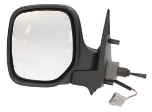 Oglinda Stanga PEUGEOT PARTNER Box Body/MPV (5_, G_) din 1996 - 2015, Auto, Reglaj mecanic, Completa - Img 3