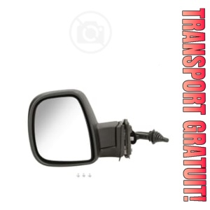 Oglinda Stanga PEUGEOT PARTNER din 1996 - 2023, Auto, Reglaj mecanic, Completa