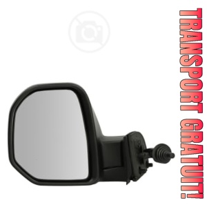 Oglinda Stanga PEUGEOT PARTNER din 1996 - 2023, Auto, Reglaj mecanic, Completa