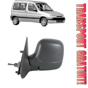Oglinda Stanga PEUGEOT PARTNER MPV (5_, G_) din 1996 - 2015, Auto, Reglaj mecanic, Completa