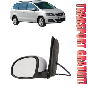 Oglinda Stanga SEAT ALHAMBRA (710, 711) din 2010 - 2022, Auto, Reglaj electric, Completa
