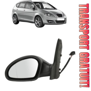 Oglinda Stanga SEAT ALTEA din 2004 - 2015, Auto, Reglaj electric, Completa