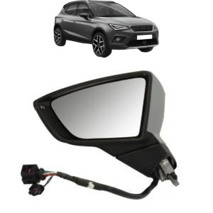 Oglinda Stanga SEAT ARONA (KJ7, KJP) din 2017 - 2020, Auto, Reglaj electric, Completa - Img 2
