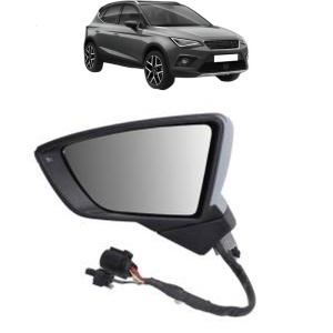 Oglinda Stanga SEAT ARONA (KJ7, KJP) din 2017 - 2020, Auto, Reglaj electric, Completa - Img 2