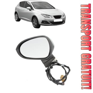 Oglinda Stanga SEAT IBIZA IV (6J5, 6P1) din 2008 - 2017, Auto, Reglaj electric, Completa