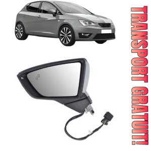 Oglinda Stanga SEAT IBIZA V (KJ1, KJG) din 2017 - 2020, Auto, Reglaj electric, Completa