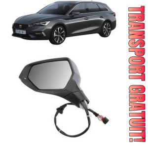Oglinda Stanga SEAT LEON Sportstourer (KL8, KLD) din 2020 - 2024, Auto, Reglaj electric, Completa