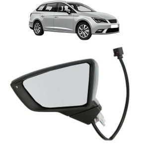 Oglinda Stanga SEAT LEON ST (5F8) din 2012 - 2020, Auto, Reglaj electric, Completa - Img 2