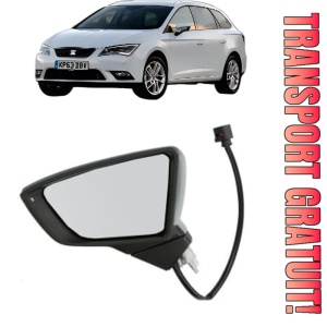 Oglinda Stanga SEAT LEON ST Estate Van (5F8) din 2014 - 2020, Auto, Reglaj electric, Completa