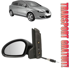 Oglinda Stanga SEAT TOLEDO III (5P2) din 2004 - 2009, Auto, Reglaj mecanic, Completa