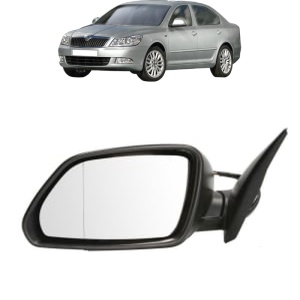 Oglinda Stanga SKODA OCTAVIA II (1Z3) din 2004 - 2013, Auto, Reglaj electric, Completa - Img 2