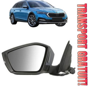 Oglinda Stanga SKODA OCTAVIA IV (NX3, NN3, PV3) din 2020 - 2024, Auto, Reglaj electric, Completa