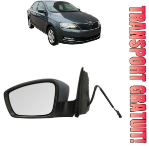 Oglinda Stanga SKODA RAPID (NH3, NK3, NK6) din 2012 - 2022, Auto, Reglaj electric, Completa