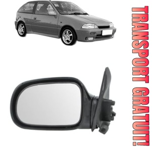 Oglinda Stanga SUZUKI SWIFT II Hatchback (EA, MA) din 1989 - 2005, Auto, Reglaj electric, Completa