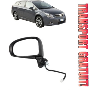 Oglinda Stanga TOYOTA AVENSIS Estate (_T27_) din 2008 - 2018, Auto, Reglaj electric, Completa