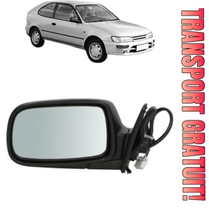 Oglinda Stanga TOYOTA COROLLA Compact (_E10_) din 1992 - 1997, Auto, Reglaj electric, Completa
