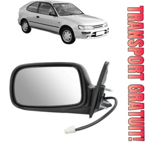 Oglinda Stanga TOYOTA COROLLA Compact (_E10_) din 1992 - 1997, Auto, Reglaj electric, Completa