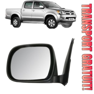 Oglinda Stanga TOYOTA HILUX VII Pickup (_N1_, _N2_, _N3_) din 2004 - 2015, Auto, Reglaj manual, Completa