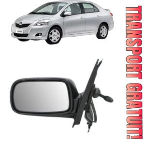 Oglinda Stanga TOYOTA YARIS / VIOS Saloon (_P9_) din 2005 - 2013, Auto, Reglaj mecanic, Completa