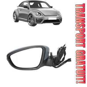 Oglinda Stanga Volkswagen BEETLE (5C1, 5C2) din 2011 - 2019, Auto, Reglaj electric, Completa