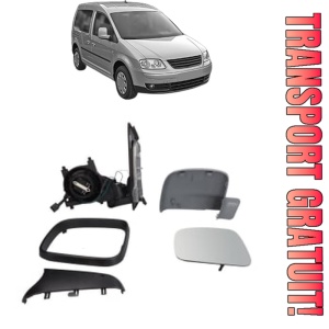 Oglinda Stanga Volkswagen CADDY Box Body/MPV (6K9, 9E7, 9E9) din 1998 - 2009, Auto, Reglaj electric, Completa