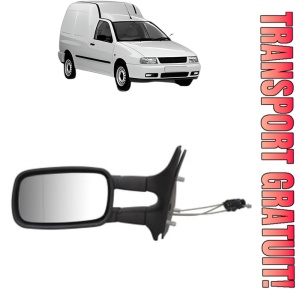 Oglinda Stanga Volkswagen CADDY II Box Body/MPV (9K9A) din 1995 - 2004, Auto, Reglaj mecanic, Completa