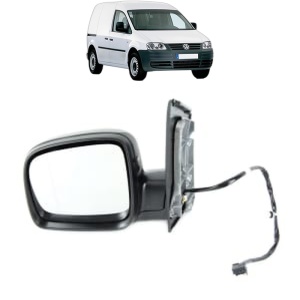 Oglinda Stanga Volkswagen CADDY III MPV (2KB, 2KJ, 2CB, 2CJ) din 2004 - 2015, Auto, Reglaj electric, Completa - Img 2