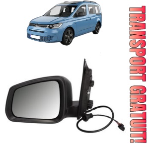 Oglinda Stanga Volkswagen CADDY IV Box Body/MPV (SAA, SAH) din 2015 - 2020, Auto, Reglaj electric, Completa
