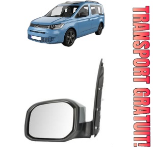 Oglinda Stanga Volkswagen CADDY IV Box Body/MPV (SAA, SAH) din 2015 - 2020, Auto, Reglaj manual, Completa