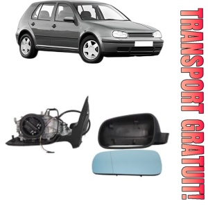 Oglinda Stanga Volkswagen GOLF IV (1J1) din 1997 - 2007, Auto, Reglaj electric, Completa