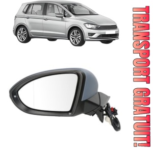 Oglinda Stanga Volkswagen GOLF SPORTSVAN VII (AM1, AN1) din 2014 - 2020, Auto, Reglaj electric, Completa