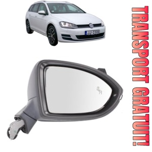 Oglinda Stanga Volkswagen GOLF VII Variant (BA5, BV5) din 2013 - 2021, Auto, Reglaj electric, Completa