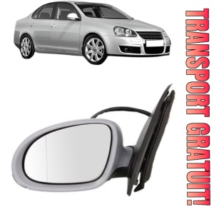 Oglinda Stanga Volkswagen JETTA III (1K2) din 2004 - 2010, Auto, Reglaj electric, Completa
