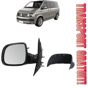 Oglinda Stanga Volkswagen MULTIVAN T5 (7HM, 7HN, 7HF, 7EF, 7EM, 7EN) din 2003 - 2015, Auto, Reglaj electric, Completa