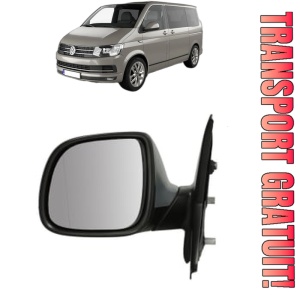 Oglinda Stanga Volkswagen MULTIVAN T5 (7HM, 7HN, 7HF, 7EF, 7EM, 7EN) din 2003 - 2015, Auto, Reglaj manual, Completa