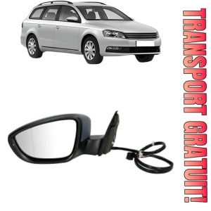 Oglinda Stanga Volkswagen PASSAT ALLTRACK B7 Variant (365) din 2012 - 2014, Auto, Reglaj electric, Completa