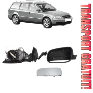 Oglinda Stanga Volkswagen PASSAT B5.5 Variant (3B6) din 2000 - 2005, Auto, Reglaj electric, Completa
