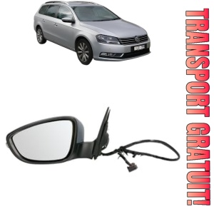 Oglinda Stanga Volkswagen PASSAT B7 Estate Van (365) din 2011 - 2014, Auto, Reglaj electric, Completa