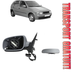 Oglinda Stanga Volkswagen POLO Estate Van (6V5) din 1995 - 2001, Auto, Reglaj electric, Completa