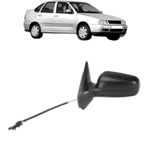 Oglinda Stanga Volkswagen POLO III CLASSIC (6V2) din 1995 - 2002, Auto, Reglaj mecanic, Completa - Img 2