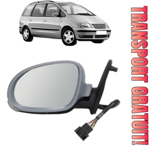 Oglinda Stanga Volkswagen SHARAN (7M8, 7M9, 7M6) din 1995 - 2010, Auto, Reglaj electric, Completa