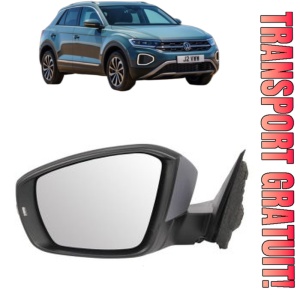 Oglinda Stanga Volkswagen T-ROC (A11, D11) din 2017 - 2021, Auto, Reglaj electric, Completa