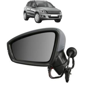 Oglinda Stanga Volkswagen TIGUAN (5N_) din 2007 - 2018, Auto, Reglaj electric, Completa - Img 2